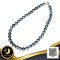 สร้อยคอไข่มุกล้วนแบบ Uniform Necklace (ความยาว 18") ไข่มุกTahitian Pearl สายพันธุ์น้ำเค็มคัดเกรด สี Fancy (Trade Term) ทรงเกือบกลม-กลม ขนาด 10.0-10.5 mm เกรด AA - AA+ ตัวเรือนตะขอใบโคลเวอร์ มีตะของับปลายสาย 2 ด้าน วัสดุเงินแท้ 925 / 22.5.65