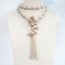 Approx. 10.0 - 11.0 mm, Freshwater Pearl, Station Pearl Spring Style Necklace