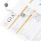 (GIA) 9.60 x 9.24 mm to 10.97 mm South Sea and Tahitian Pearl Station Necklace