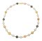 9.0 -10.76 mm South Sea, Tahitian and Edison Pearl Station Necklace