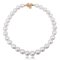 12.25 mm - 14.59 mm, White South Sea Pearl, Graduated Pearl Necklace
