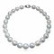 14.09 - 18.26 mm , White South Sea Pearl , Graduated Pearl Necklace