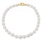 12.0-15.6 mm, White South Sea Pearl, Graduated Pearl Necklace
