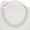 Approx. 10.5 - 14.8 mm, White South Sea Pearl, Graduated Pearl Necklace