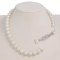 Approx. 9.7 - 12.8 mm, White South Sea Pearl, Graduated Pearl Necklace