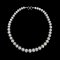 8.55 - 13.86 mm, White South Sea Pearl, Graduated Pearl Necklace