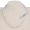 Approx. 7.0 - 13.7 mm, White South Sea Pearl, Graduated Pearl Necklace