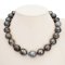 Approx. 15.0 - 16.8 mm, Tahitian Pearl, Graduated Pearl Necklace