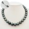 12.07 - 14.33 mm, Tahitian Pearl, Graduated Pearl Necklace