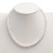 Approx. 6.24 - 7.92 mm, Akoya Pearl, Graduated Pearl Necklace