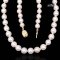 Approx.6.90 - 8.98 mm, Akoya Pearl, Graduated Pearl Necklace