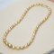 7.15 - 11.31 mm, Gold South Sea Pearl, Graduated Pearl Necklace