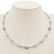 Approx. 6.0 - 7.0 mm, Akoya Pearl, Station Pearl Necklace