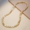 7.14-8.98 mm, Gold South Sea Pearl, Graduated Pearl Necklace