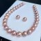 Approx. 14.0-15.0 mm, Edison Pearl, Demi Parure Pearl Set