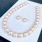 Approx. 14.0-16.0 mm, Edison Pearl, Demi Parure Pearl Set