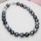 12.74-14.76 mm, Tahitian Pearl, Graduated Pearl Necklace