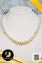 สร้อยคอไข่มุกล้วนไล่ระดับ (Graduated Necklace) ไล่สีดำ-ขาว-ทอง ความยาวประมาณ 18" ไข่มุก South Sea และ ไข่มุกตาฮิติ น้ำเค็มคัดเกรด ไล่ระดับสี ดำ-ขาว-ทอง ทรงกลม ขนาด 8-12 mm เกรด AA+ ตัวเรือนตะขอเม็ดมะยมแบบ Push bar clasp ทองคำแท้ 14K / 28.4.64