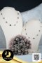 สร้อยคอไข่มุกเคชิระยะ Station Necklace ความยาวประมาณ 18 นิ้ว ไข่มุกตาฮิติคัดเกรด สีดำ-เทา ทรงเคชิ ขนาด 7-10 mm เกรด AA+ ตัวเรือนสร้อยโซ่ ตะขอก้ามปู เงินแท้ 92.5 ชุบทอง / 6.6.64