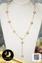 สร้อยคอไข่มุก South Sea ระยะ ความยาวประมาณ 26-27" ไข่มุก South Sea สีทอง Deep Gold ทรงซาลาเปา-ไข่ ขนาด 12 mm เกรด AA ตัวเรือนสร้อยโซ่และตะขอก้ามปู Gold filled 14K / 26.5.64