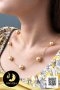 สร้อยคอไข่มุก South Sea ระยะ ความยาวประมาณ 26-27" ไข่มุก South Sea สีทอง Deep Gold ทรงซาลาเปา-ไข่ ขนาด 12 mm เกรด AA ตัวเรือนสร้อยโซ่และตะขอก้ามปู Gold filled 14K / 26.5.64