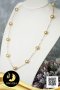 สร้อยคอไข่มุก South Sea ระยะ ความยาวประมาณ 26-27" ไข่มุก South Sea สีทอง Deep Gold ทรงซาลาเปา-ไข่ ขนาด 12 mm เกรด AA ตัวเรือนสร้อยโซ่และตะขอก้ามปู Gold filled 14K / 26.5.64