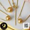 สร้อยคอไข่มุก South Sea เม็ดเดี่ยว ไข่มุก South Sea น้ำเค็มคัดเกรด สีทอง Dark Gold ทรงเกือบกลม - กลม ขนาด 10 mm เกรด AA ตัวเรือนสร้อยลาย Box Chain และตะขอ Stopper บอลกลมเกลี้ยงปรับรูดได้ เงินแท้ 92.5 ชุบทอง / 26.5.64