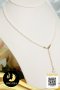 สร้อยคอไข่มุกล้วน (Uniform Necklace) ความยาวประมาณ 18-18.5" ไข่มุกน้ำจืดคัดเกรด สีขาว ทรงกลม ขนาด 2.5-3 mm เกรด AAA ตัวเรือนตะขอก้ามปูและสร้อยปรับระดับ  Gold Filled 14k ปลายสร้อยปรับระดับห้อยไข่มุก Edison 1 เม็ด / 4.7.64