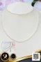 สร้อยคอไข่มุกล้วน (Uniform Necklace) ความยาวเฉพาะไข่มุกประมาณ 16" ไข่มุกสายพันธุ์น้ำจืดคัดเกรด สีขาว ทรงกลม ขนาด 2.5-3.0 mm เกรด AAA ตัวเรือนตะขอก้ามปู พร้อมโซ่ปรับระดับห้อยหัวใจ วัสดุ Gold Filled 14K /13.3.65