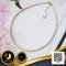 สร้อยคอไข่มุกล้วน (Uniform Necklace) ความยาวเฉพาะไข่มุกประมาณ 16" ไข่มุกสายพันธุ์น้ำจืดคัดเกรด สีขาว ทรงกลม ขนาด 6.0-6.5 mm เกรด AAA ตัวเรือนตะขอก้ามปู พร้อมโซ่ปรับระดับห้อยหัวใจ วัสดุ Gold Filled 14K /16.3.65