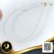 สร้อยคอไข่มุกล้วนแบบ Uniform Necklace ไข่มุก Freshwater Pearl น้ำจืดคัดเกรด สีขาว ทรงไข่ ขนาด 3.0-4.0 mm เกรด AA+ ตัวเรือนตะขอก้ามปู พร้อมโซ่ปรับระดับ วัสดุเงินแท้ 925 ชุบสีทอง ความยาวเฉพาะไข่มุกประมาณ  15.5-16" / 1.5.65