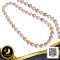สร้อยคอไข่มุกล้วนไล่ระดับ (Graduated Necklace) (ความยาวเฉพาะไข่มุก 16") ไข่มุกสายพันธุ์น้ำจืดคัดเกรด สี Multicolor ทรงบารอก ขนาด 9.0-11.5 mm เกรด AA+ ตัวเรือนตะขอจิ้งจอก วัสดุเงินแท้ 925 ชุบสีทองประดับเพชร CZ / 8.5.65