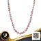 สร้อยคอไข่มุกล้วนแบบ Uniform Necklace ความยาว 18" ไข่มุก Freshwater Pearl สายพันธุ์น้ำจืดคัดเกรด สีม่วง (มัลติคัลเลอร์) / 26.8.65
