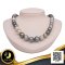 สร้อยคอไข่มุกล้วนแบบไล่ระดับ Graduated Necklace ความยาว 18"  ไข่มุก Tahitian Pearl สี Fancy (Trade Term) / 23.9.65