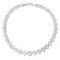 11.2-15.37 mm, White South Sea Pearl, Graduated Pearl Necklace