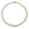 8.0 - 11.0 mm , Gold South Sea Pearl , Graduated Pearl Necklace