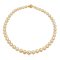 8.0 - 11.0 mm , Gold South Sea Pearl , Graduated Pearl Necklace