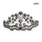 Approx. 7.0 - 13.0 mm, Tahitian Pearl, Noble Queen Peacock Pearl Crown