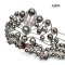 Approx. 7.0 - 13.0 mm, Tahitian Pearl, Noble Queen Peacock Pearl Crown