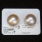 Approx. 15.0 mm, Gold South Sea Pearl, Pair Loose Pearls