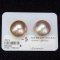 Approx. 14.0 mm, Gold South Sea Pearl, Pair Loose Pearls