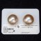 Approx. 14.0 mm, Gold South Sea Pearl, Pair Loose Pearls