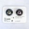 Approx. 14.9-16.0 mm, Tahitian Pearl, Pair Loose Pearls