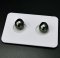 8.66-8.79 mm, Tahitian Pearl, Pair Pearl