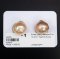 Approx.12.0 mm, Edison Ripple Pearl, Pair Pearl