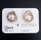 Approx. 12.0 -13.0 mm, Edison Ripple Pearl, Pair Pearl