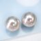 (PSL) Approx. 8.1 mm, Aurora Hanadama, Akoya Pearl, Stud Pearl Earrings