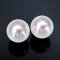 (PSL) Approx. 8.5 mm, Aurora Hanadama, Akoya Pearl, Stud Pearl Earrings