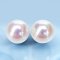 (PSL) Approx. 8.5 mm, Aurora Hanadama, Akoya Pearl, Stud Pearl Earrings