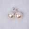 ไข่มุกจับคู่ ไข่มุก South Sea Pearl สีขาว ทรงซาลาเปา ขนาด 12.31 และ 12.10 mm. / 24.7.65